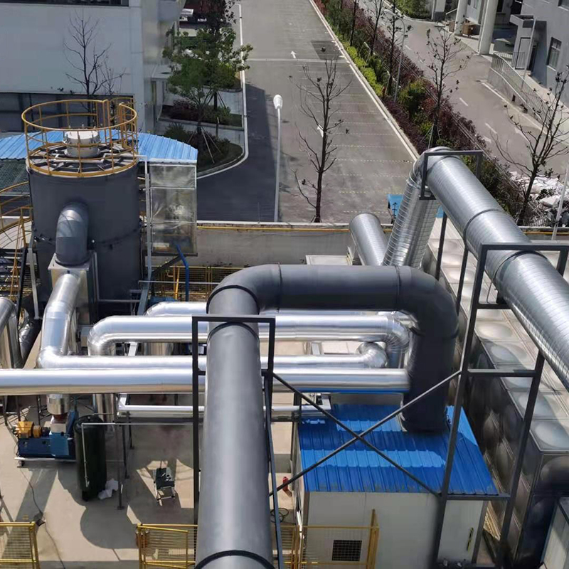 Equipamento de incineração de alta temperatura de armazenamento de calor rotativo LQ-RRTO