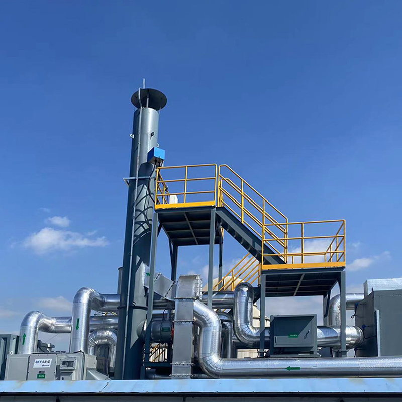 LQ-YFCO Integrado Sistema de Equipamento de Tratamento de Gás Orgânico de Gás Orgânico